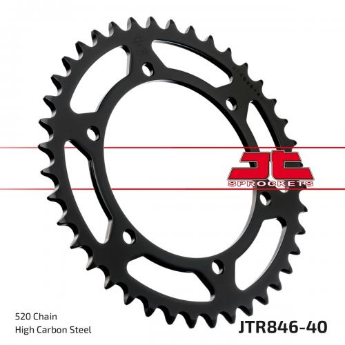 JT SPROCKETS REAR STEEL 40T, 520 JTR084640