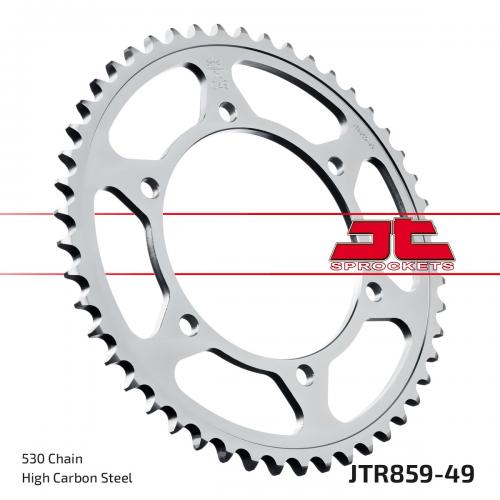 JT SPROCKETS REAR STEEL 49T, 530 JTR085949