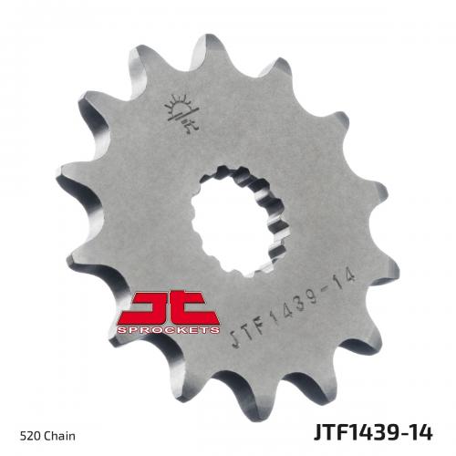 JT SPROCKETS FRONT STEEL 14T, 520 JTF143914