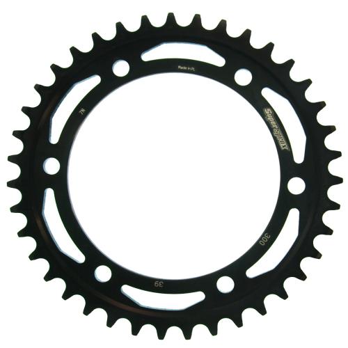 SUPERSPROX SUPERSPROX REAR STEEL 39T, BLACK, 525 SU430039B