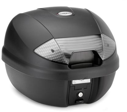 KAPPA K30NT-30 LT MONOL TOPCASE BLACK WITH SMOKE