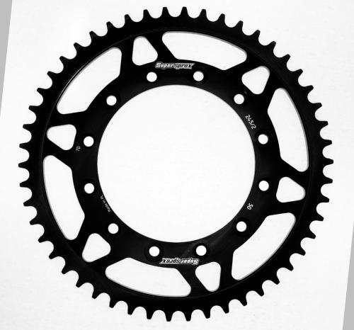 SUPERSPROX SUPERSPROX REAR STEEL 50T, BLACK, 520 SU4245250B