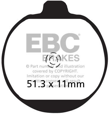 EBC FA 62 EBC DISC PADS