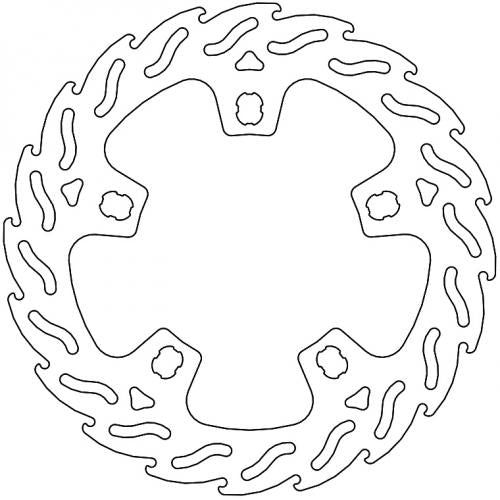 MOTO MASTER 110762, FLAME DISC RING 292