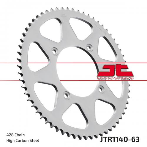 JT SPROCKETS REAR STEEL 63T, 428