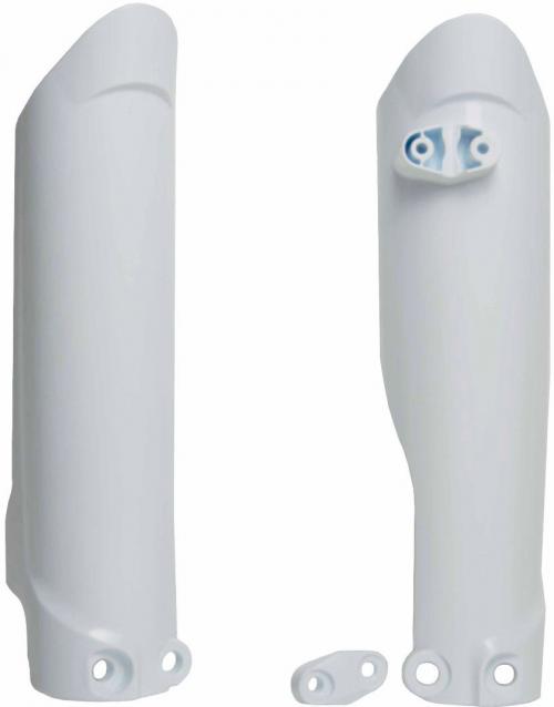 RTECH FORK PROTECTORS KTM/HSQ WHITE (OE)