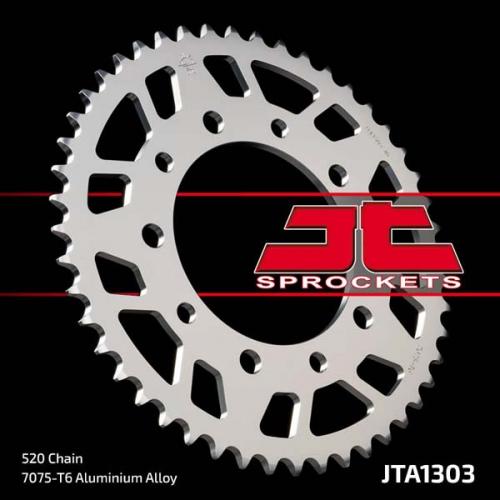 JT SPROCKETS REAR ALU 49T, 520 BBH_130349A