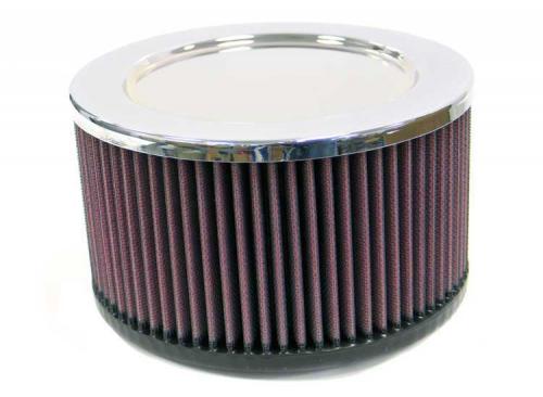 K&N UNIVERSAL FILTER CHROME RA-095V
