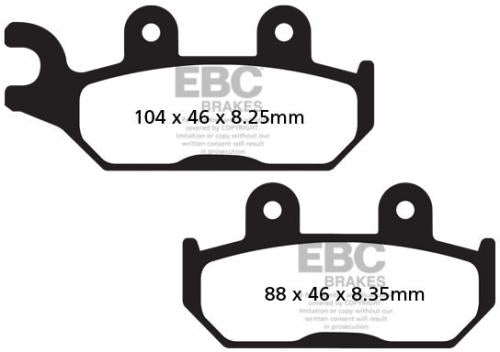 EBC FA 645R EBC DISC PADS