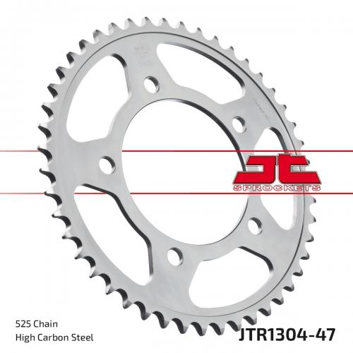 JT SPROCKETS REAR STEEL 47T, 525 JTR130447