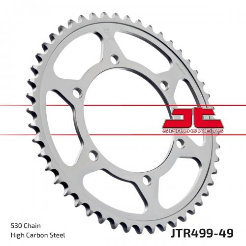 JT SPROCKETS REAR STEEL 49T, 530 JTR049949