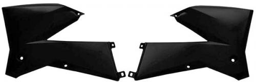 RTECH RADIATOR SCOOPS KTM BLACK 566230120
