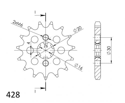 SUPERSPROX SUPERSPROX FRONT 13T SU141713