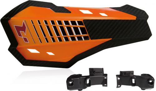 RTECH HP2 HANDGUARDS BREMBO PUMPS KTM ORANGE