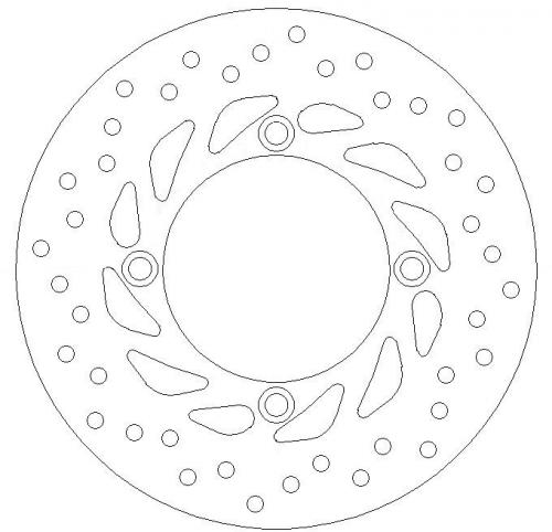 FERODO FMD0009R FIXED BRAKE DISC