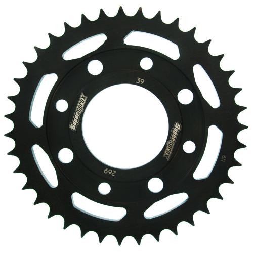 SUPERSPROX SUPERSPROX REAR STEEL 39T, BLACK SU426939B