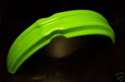 1980-1983 Kawasaki KX KDX 125 175 250 420 500 Front Fender Green