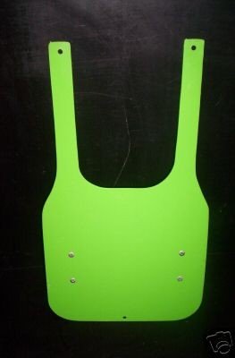 1982/1983 Kawasaki KX 125 250 500 Front Number Plate Unit Green