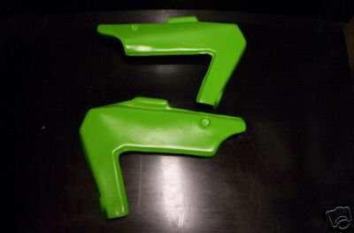 1982 Kawasaki KDX 250 Side Panels Green