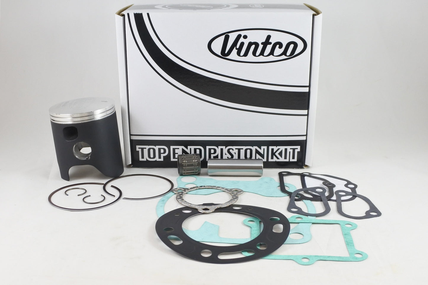 TOP END PISTON KIT 89-91 HONDA CR 250 67mm 0.6mm OVER VINTCO KTH34-0.6