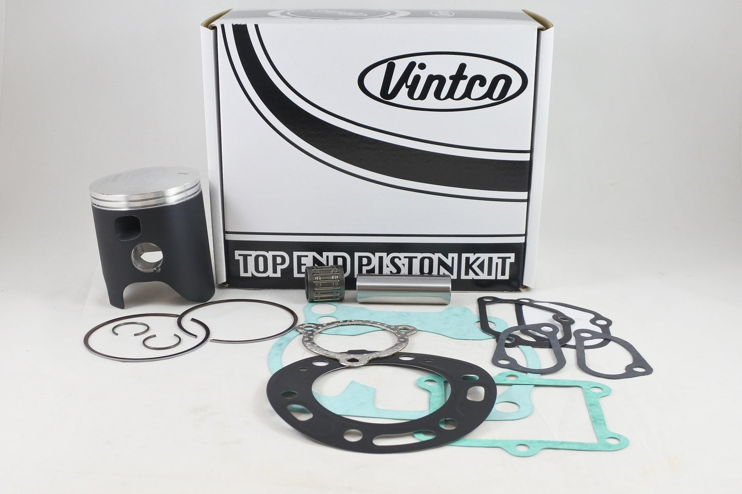 TOP END PISTON KIT 89-91 HONDA CR 250 66.5mm STANDARD VINTCO KTH34-00