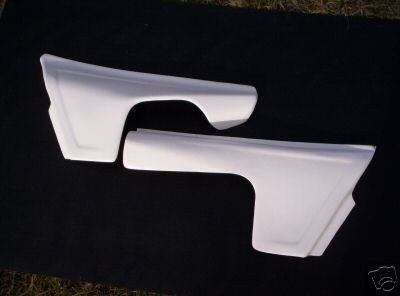 1981 KTM 250 495 Side Panels White