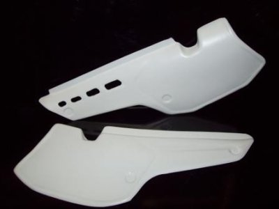 1984 KTM Side Panels White