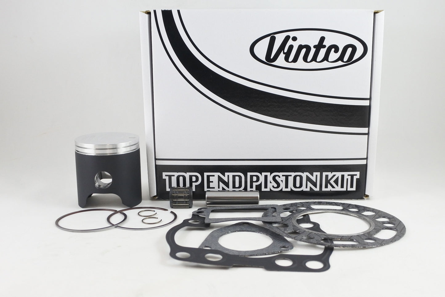 TOP END PISTON KIT 85-85 SUZUKI RM 125 55.00mm 1.0mm OVER VINTCO KTS17-1.0
