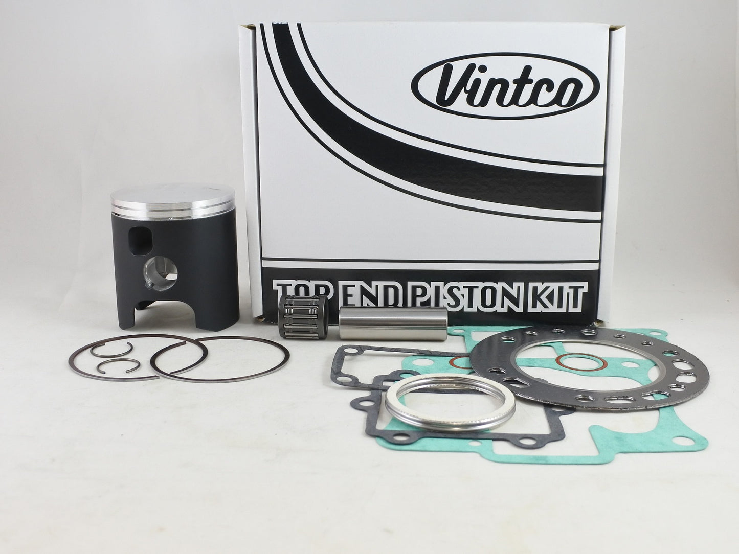 TOP END PISTON KIT 88-92 SUZUKI LT250R 68mm 1.0mm OVER VINTCO KTS28-1.0