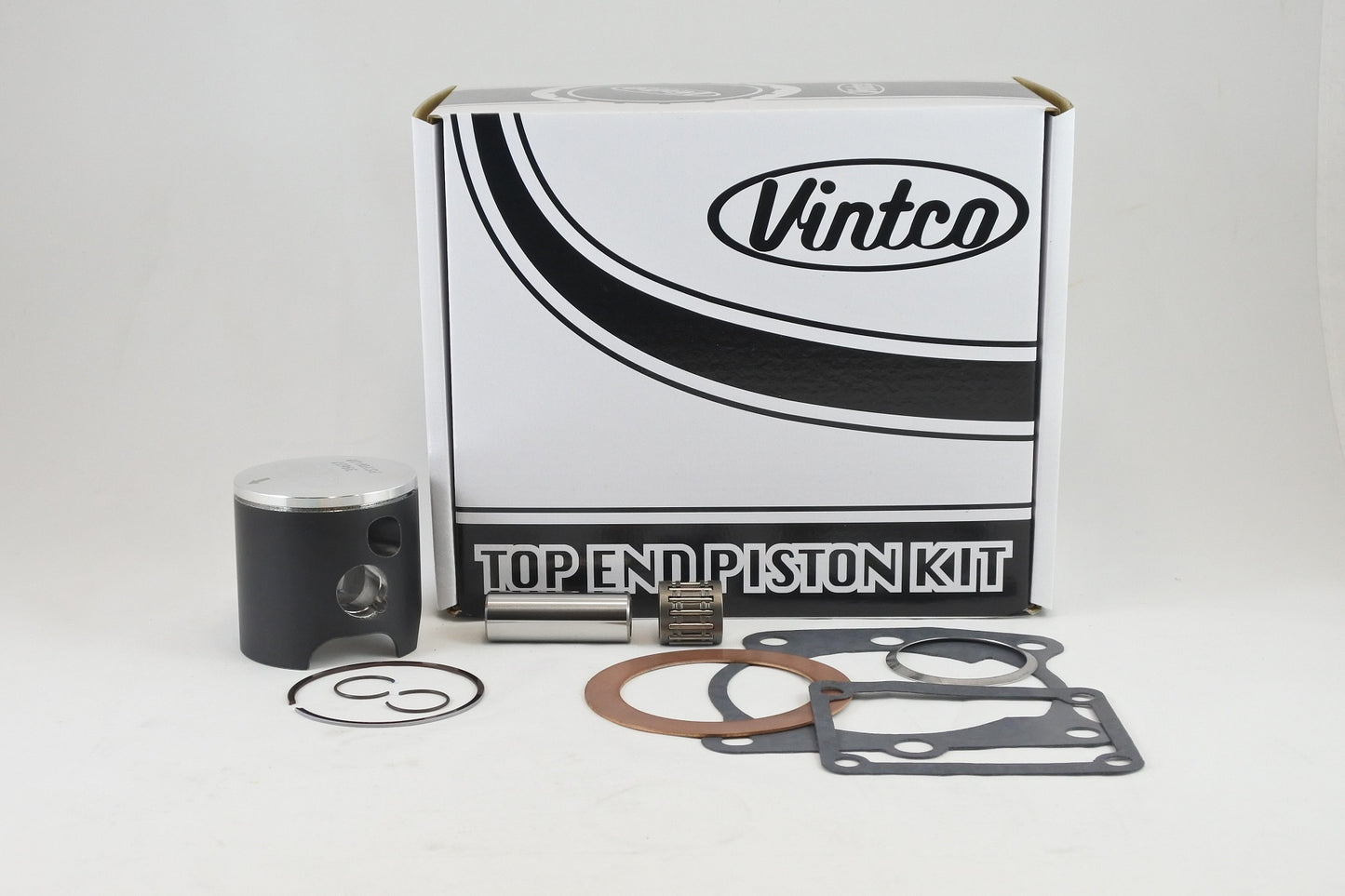 TOP END PISTON KIT 80-80 YAMAHA YZ 125 57.0mm 1.0mm OVER VINTCO KTY06-1.0
