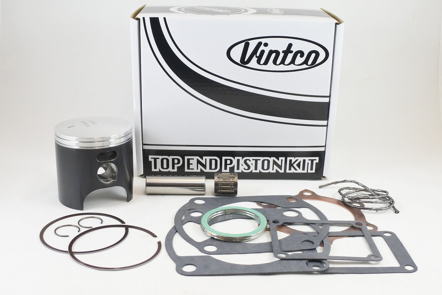 TOP END PISTON KIT 77-77 YAMAHA YZ 250 70.5mm 0.5mm OVER VINTCO KTY09-0.5