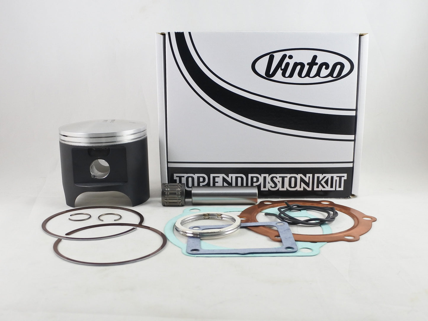 TOP END PISTON KIT 77-78 YAMAHA YZ 400 86.5mm 1.5mm OVER VINTCO KTY15-1.5