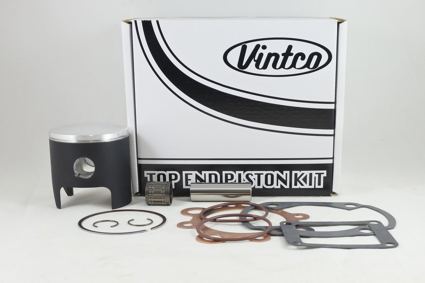 TOP END PISTON KIT 74-75 YAMAHA YZ 250 71.0mm +1.0mm OVER VINTCO KTY19-1.0
