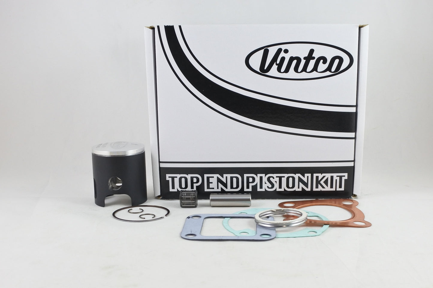 TOP END PISTON KIT 78-79 YAMAHA YZ 80 49.5mm 0.5mm OVER VINTCO KTY23-0.5
