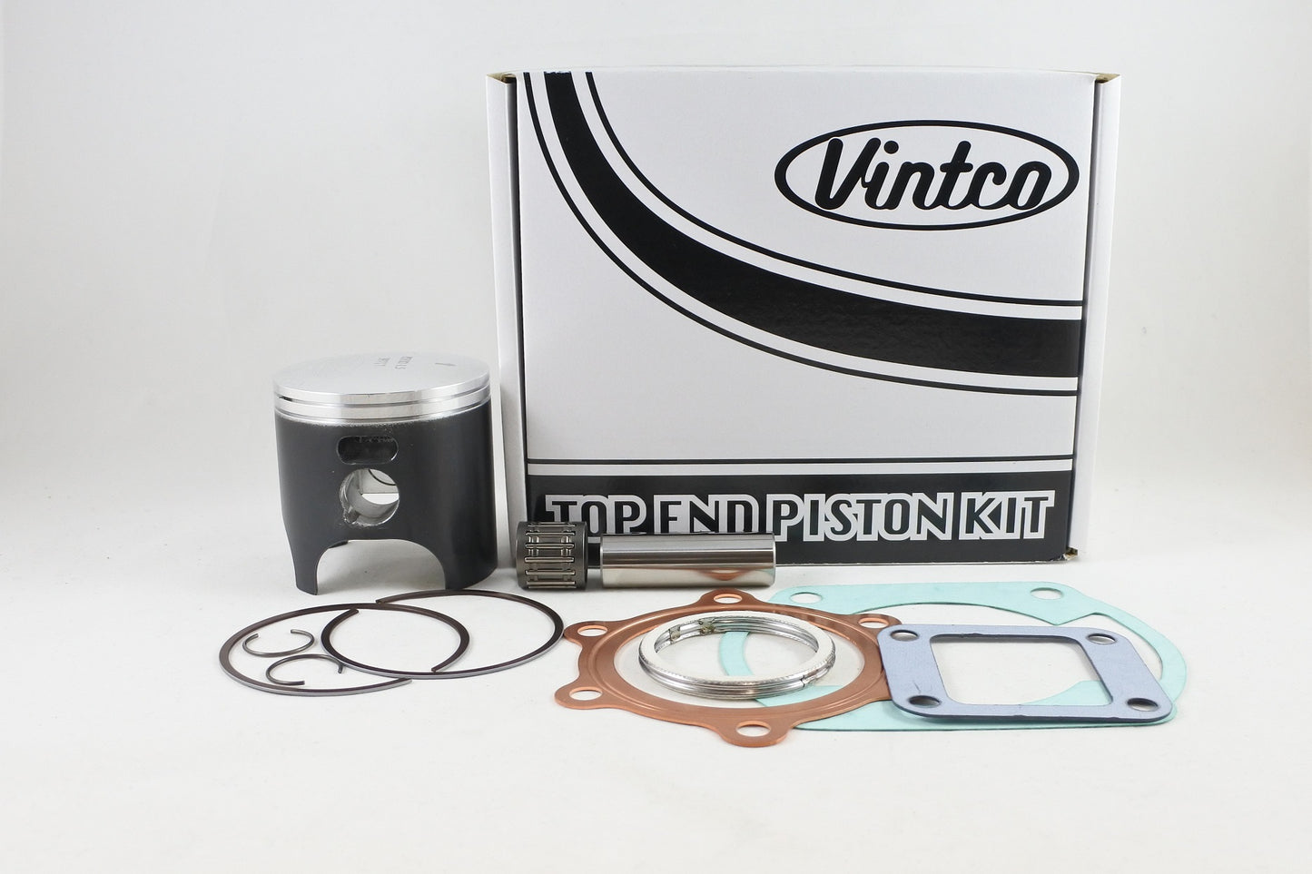 TOP END PISTON KIT 74-77 YAMAHA TY 250 71.5mm OVER VINTCO KTY42-1.5