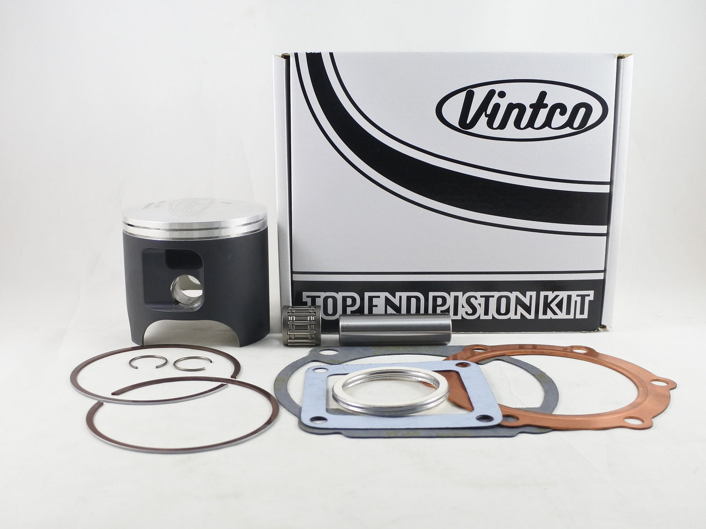 TOP END PISTON KIT 75-76 YAMAHA DT 400 85.5mm 0.5mm OVER VINTCO KTY48-0.5