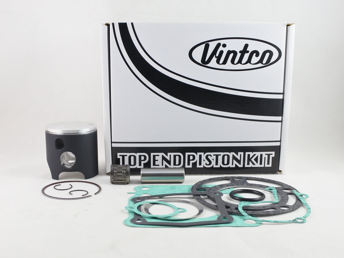 TOP END PISTON KIT 84-84 YAMAHA YZ 125 56.5mm 0.5mm OVER VINTCO KTY65-0.5