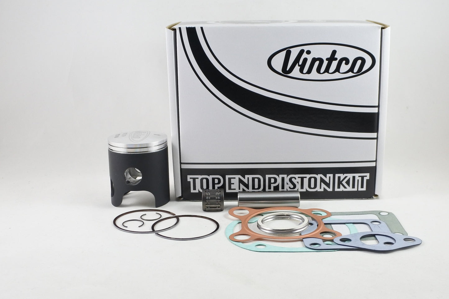 TOP END PISTON KIT 74-75 YAMAHA DT 125 56mm STANDARD VINTCO KTY69-00