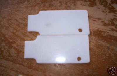 1978-1981 Maico Chain Slider Plates Translucent