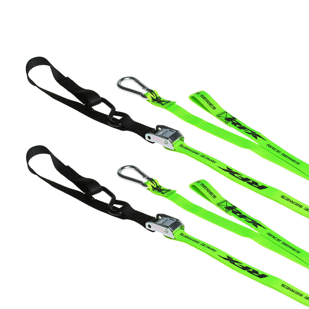 Race Tie Downs with extra loop and carabiner clip FXTD3000055HV