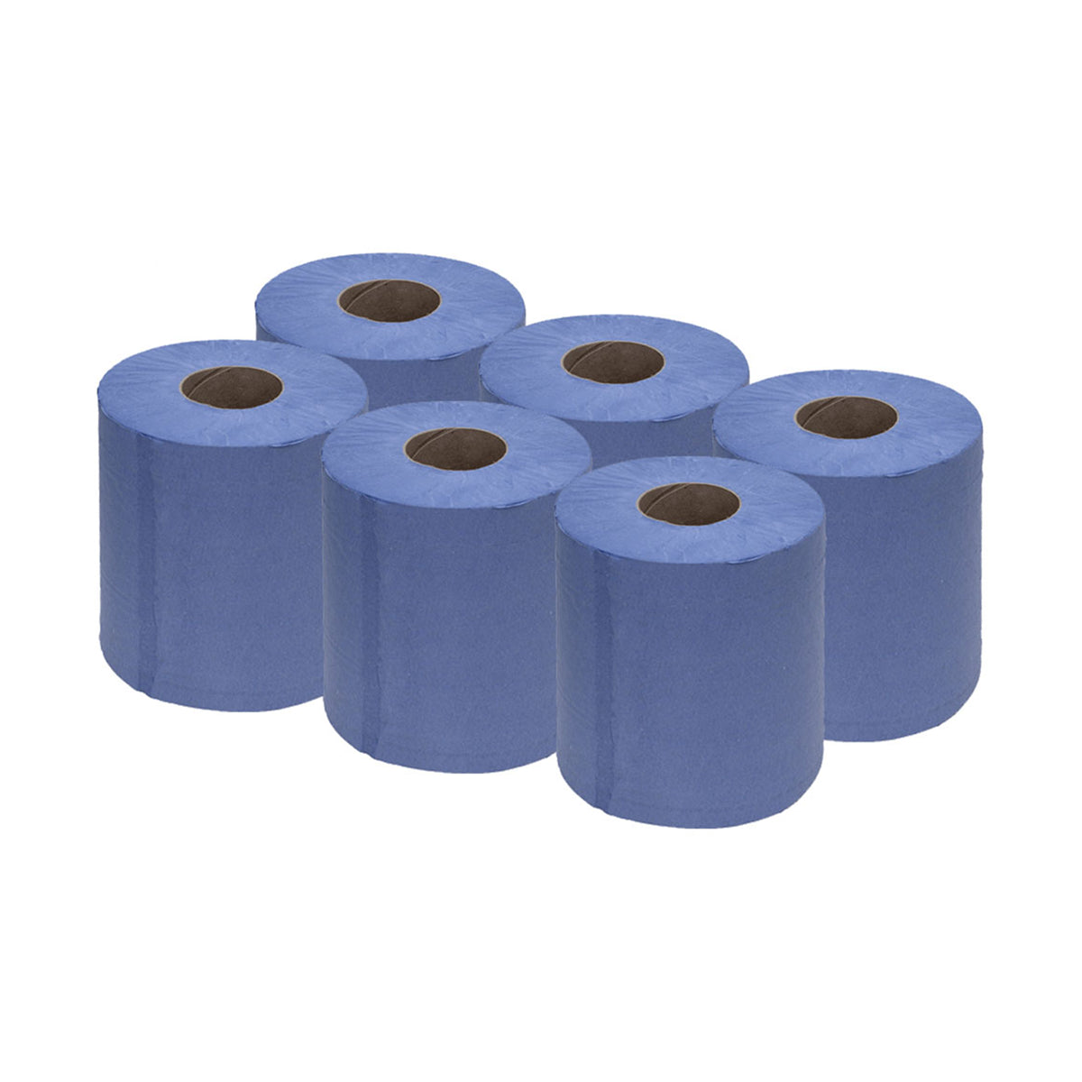Workshop 2 Ply Blue Roll 180mm x 78mtr 6pcs FXWT9060055BU