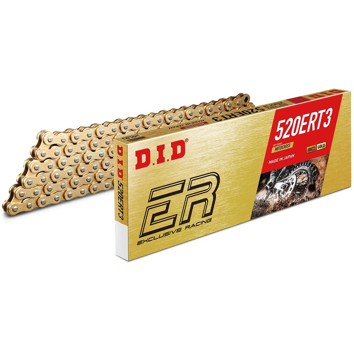 Chain 520 ER-T3 (Racing) (RJ) DID520ERTGG118