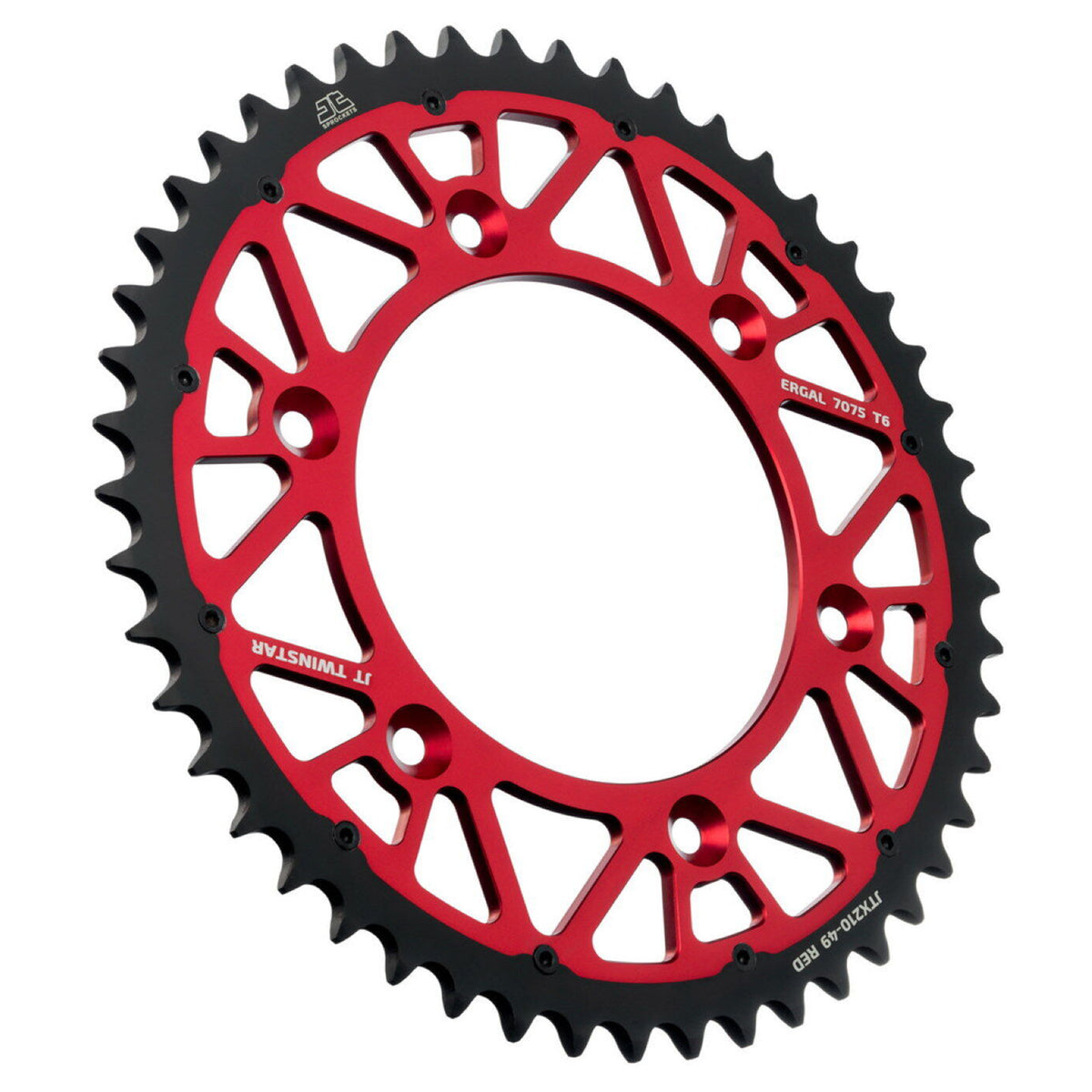 Twinstar Rear Sprocket CR125-500 83-23 JTX210.51RED