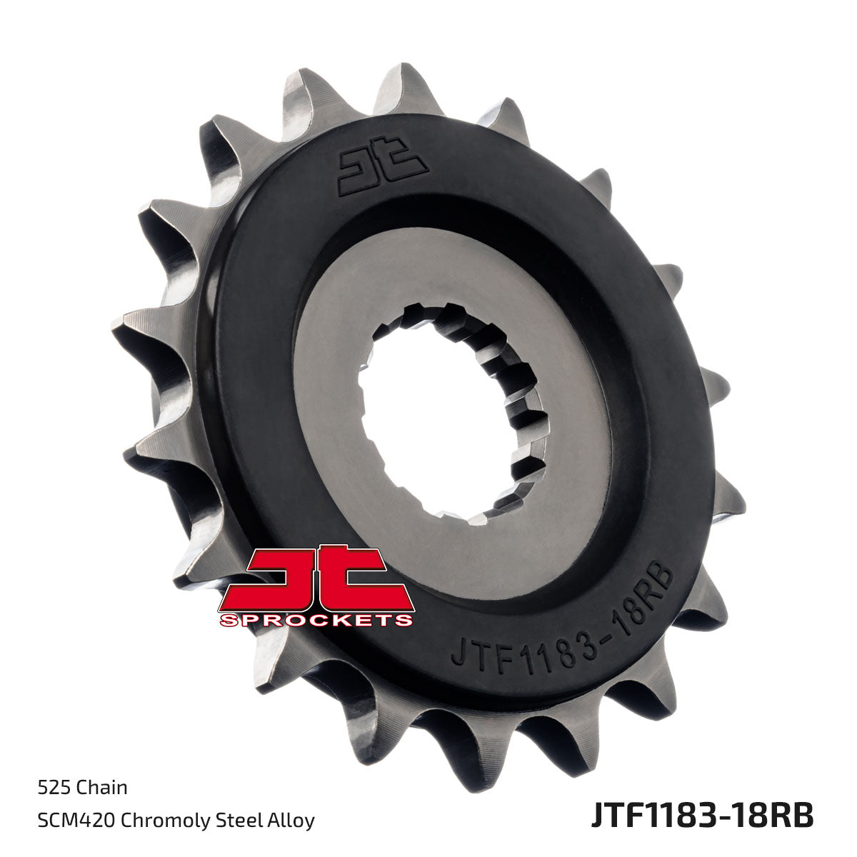 Front Sprocket (Rubber Cushioned) - JTF1183 JTF1183.18RB