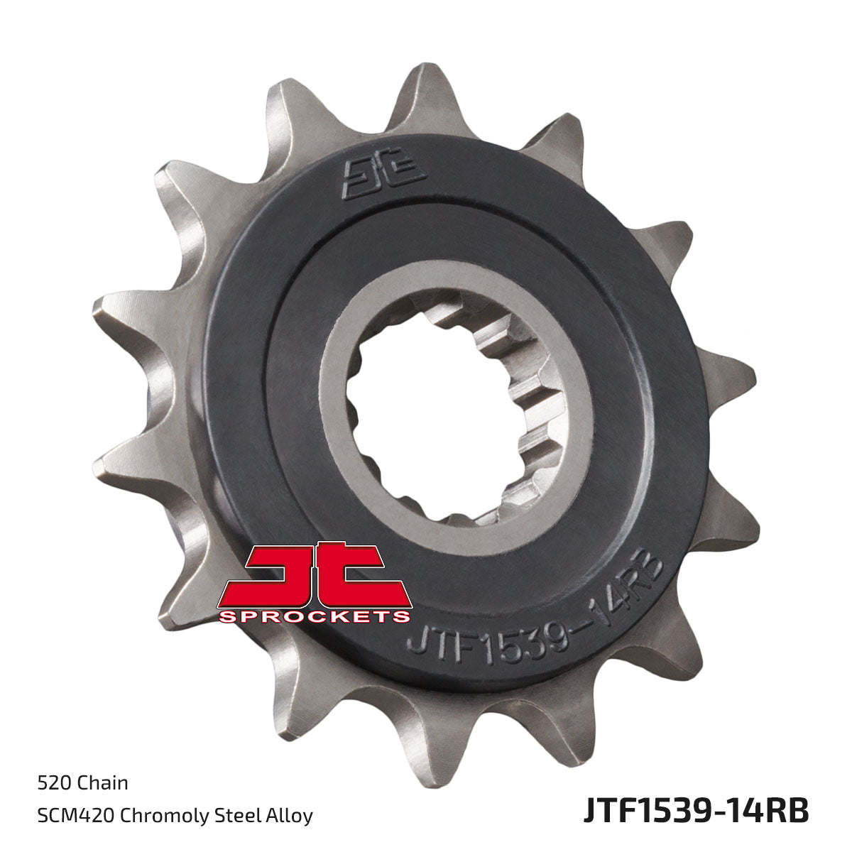 Front Sprocket (Rubber Cushioned) - JTF1539 JTF1539.14RB