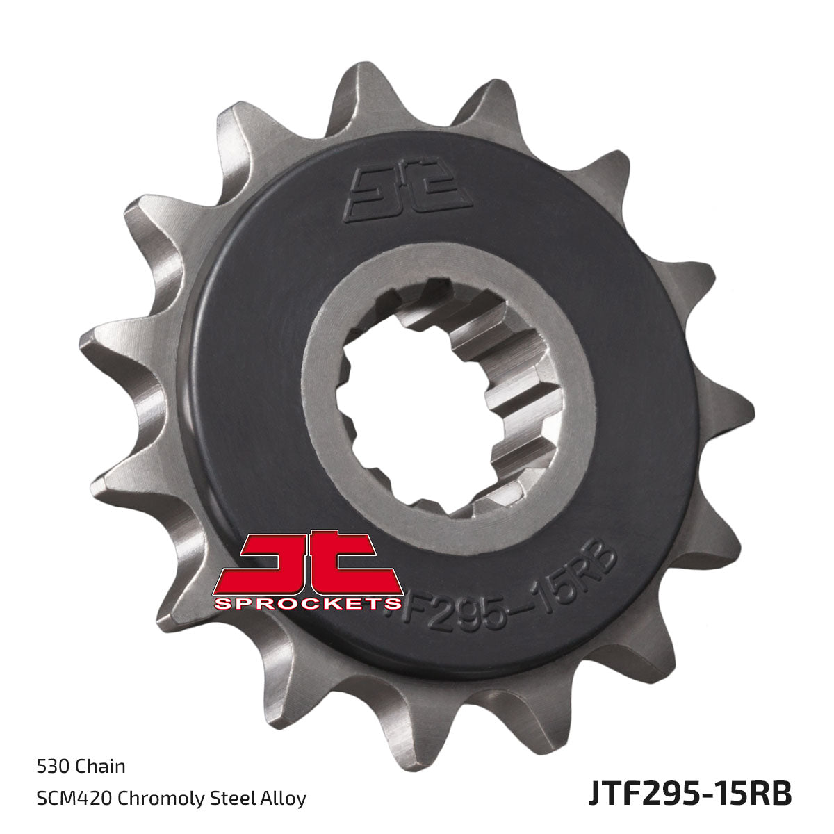 Front Sprocket (Rubber Cushioned) - JTF295 JTF295.15RB