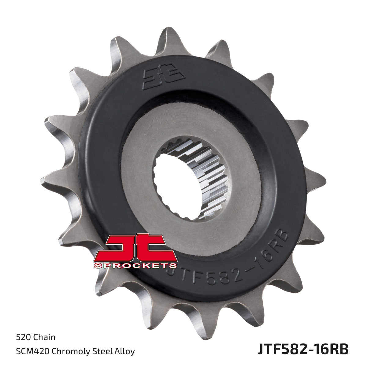 Front Sprocket (Rubber Cushioned) - JTF582 JTF582.16RB