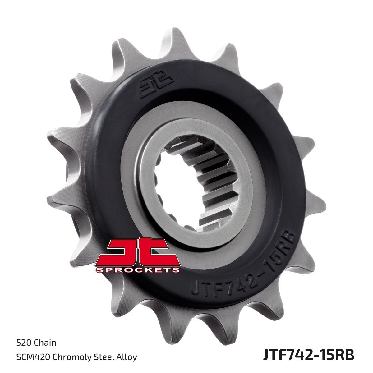 Front Sprocket (Rubber Cushioned) - JTF742 JTF742.15RB