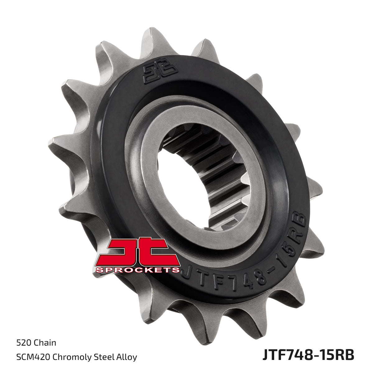 Front Sprocket (Rubber Cushioned) - JTF748 JTF748.15RB
