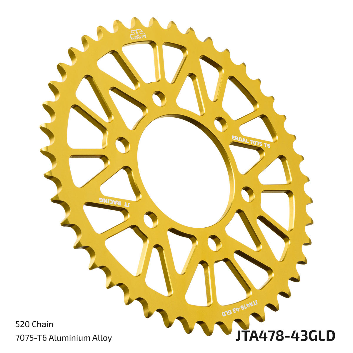 Rear Sprocket - JTA478 JTA478.46GLD